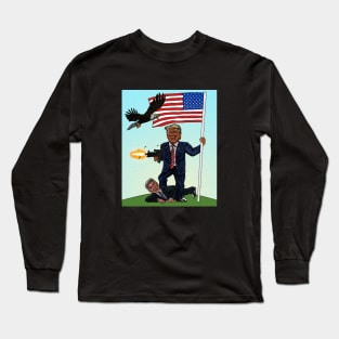 TRUMP VS BIDEN Long Sleeve T-Shirt